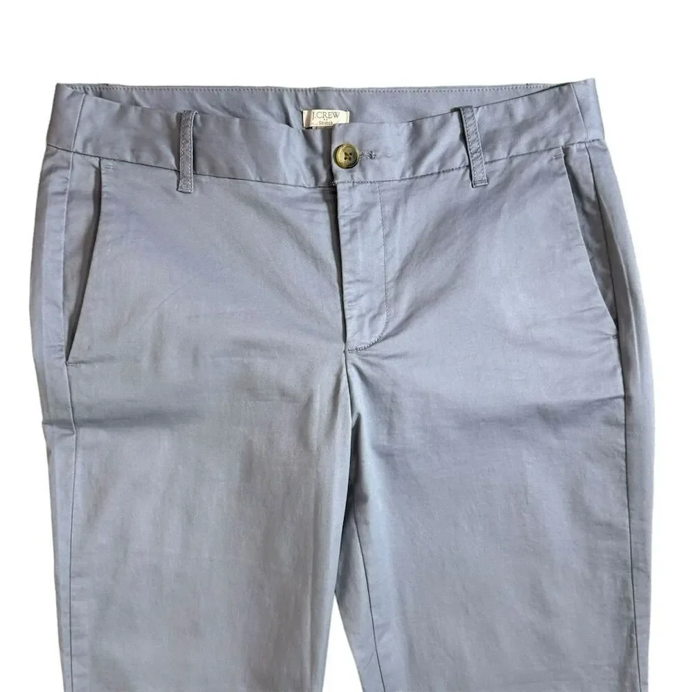 J. Crew Straight Leg Pants in Light Blue
